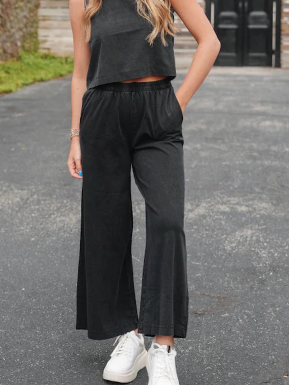 Z Supply Sloane Cotton Jersey Set - top and bottom